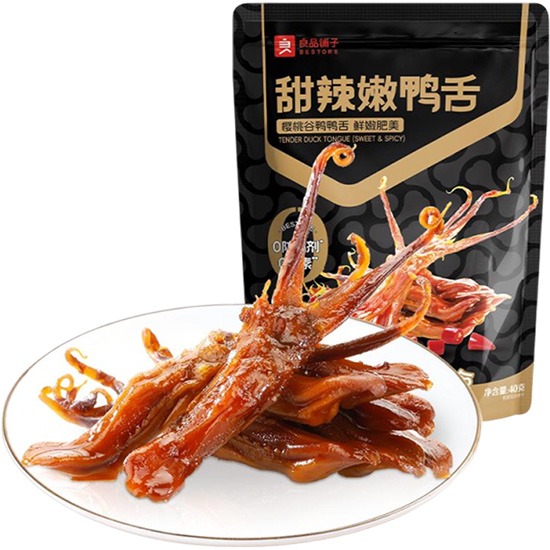 良品鋪子 甜辣味嫩鴨舌40g