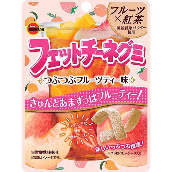 Bourbon 水果紅茶味長條軟糖47g