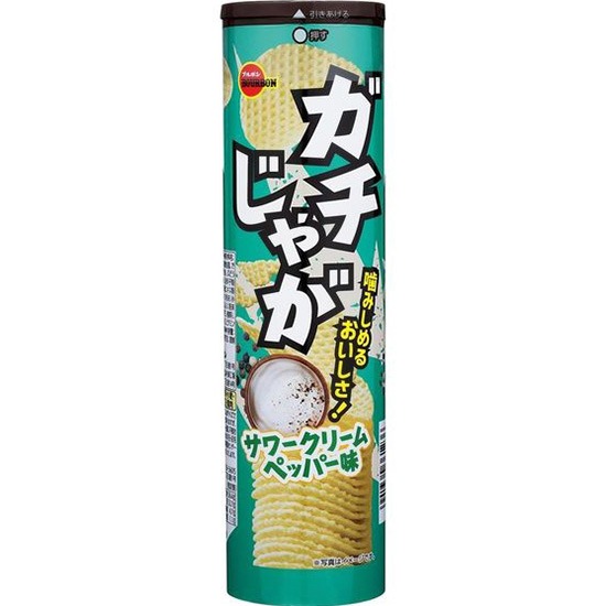 Bourbon 酸奶油胡椒味薯片98g