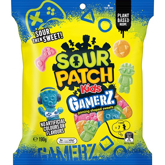 Sour Patch Kids Lollies Gamerz 190g