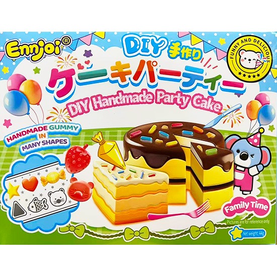 Ennjoi DIY 自製手工蛋糕軟糖44g