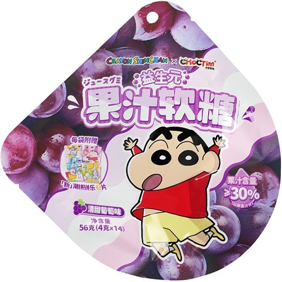 喬克蒂姆 葡萄味果汁軟糖56g
