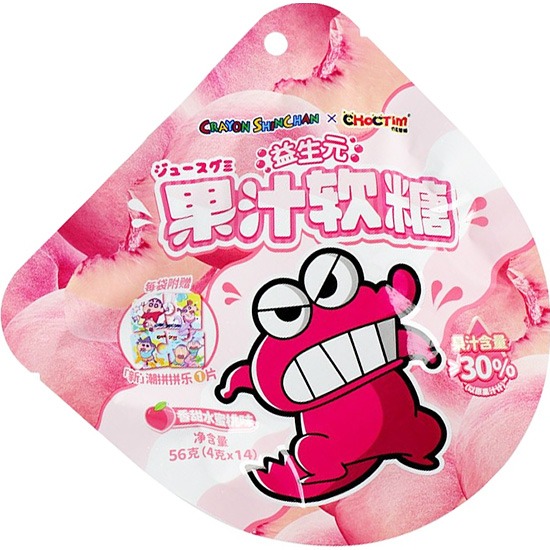 喬克蒂姆 水蜜桃味果汁軟糖56g