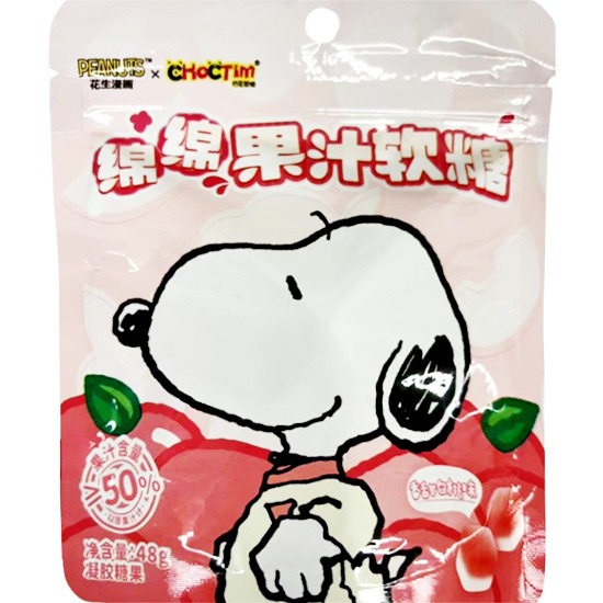 喬克蒂姆 白桃味果汁軟糖48g