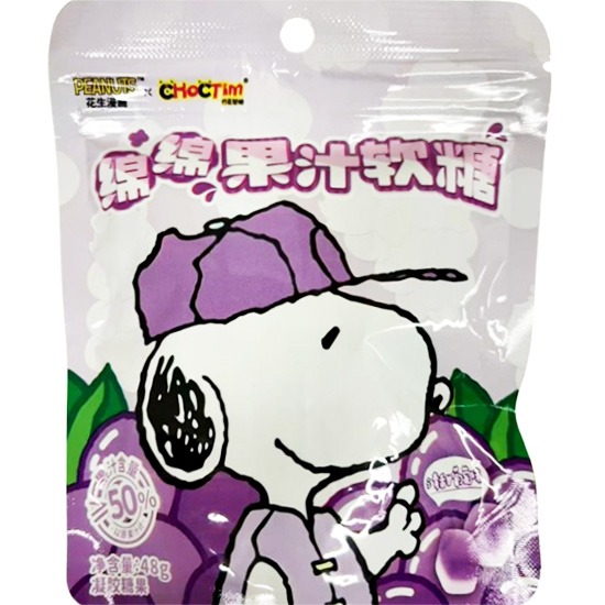 喬克蒂姆 葡萄味果汁軟糖48g