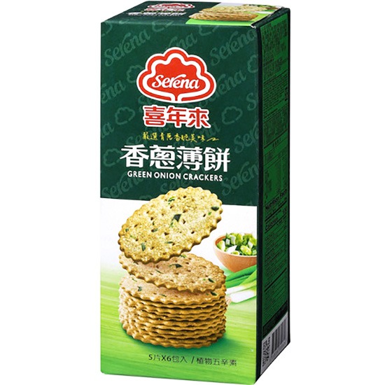 喜年來 香蔥味薄餅120g