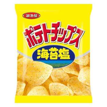 湖池屋 平切洋芋片海苔鹽28g
