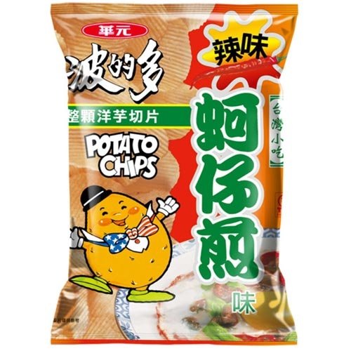 華元 波的多蚵仔煎辣味洋芋片34g