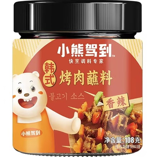 小熊駕到 香辣味韓式烤肉蘸料108g